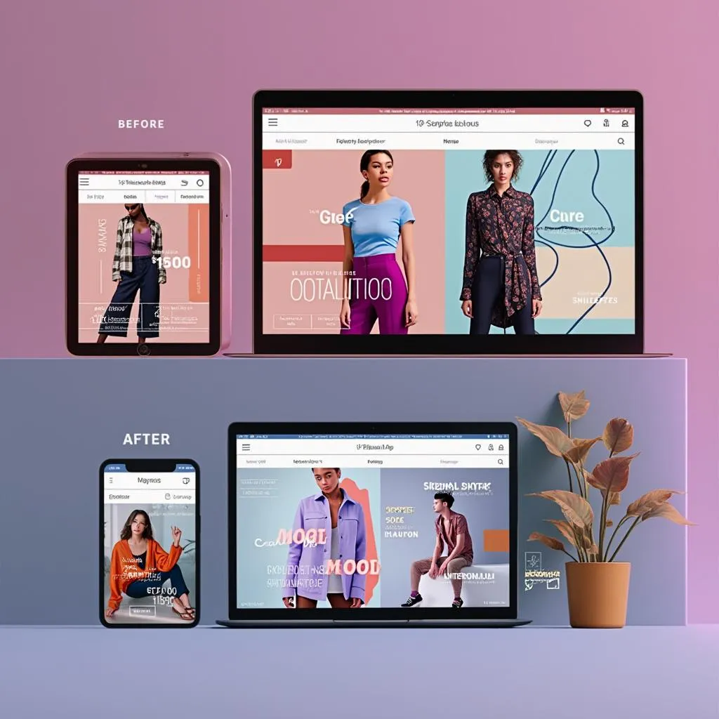 Rediseño de e-commerce para marca de moda